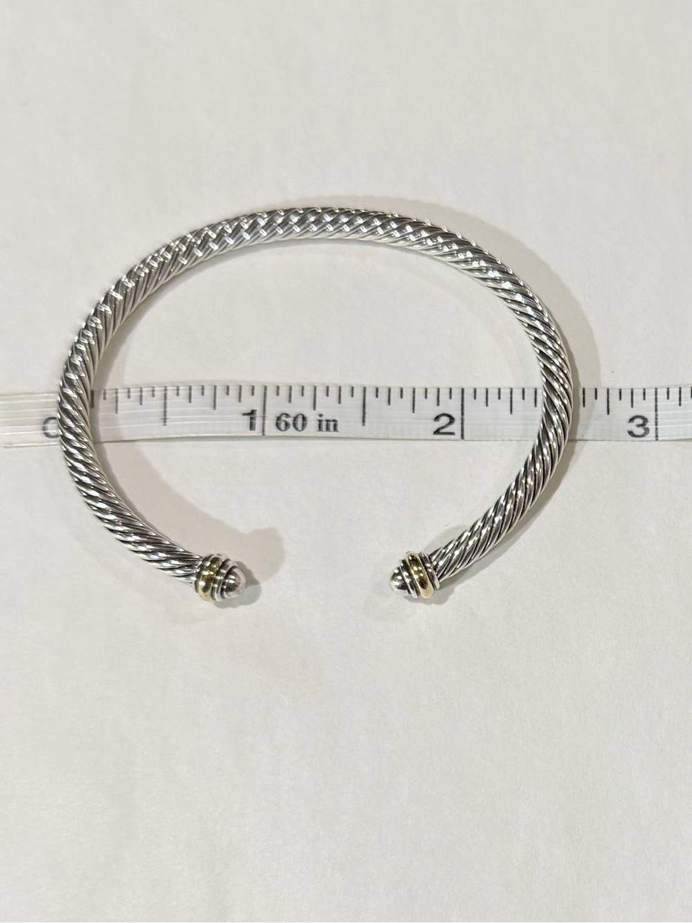 ❤️ David Yurman 4mm Classic Cable Bracelet - Picture 8 of 10